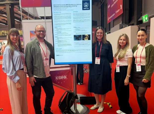 Representatives from the GHC Genetics laboratory attended the prestigious ESHG 2026 conference